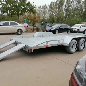 Semi Trailer Tow Trailer for Cars Long Length 700kg 2 Ton Payload Capacity