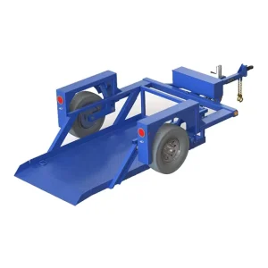 Semi Trailer Truck Utility Car Dolly Tow Trailer