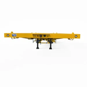 Shandong Yihai Brand Flatbed Semi-Trailer for Container Pulling Cargo & Utility Trailers