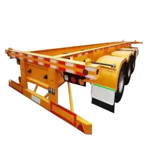 Shipping Container Utility Semi-trailer 20FT 40FT Cargo Skeleton Container Semi Trailer Truck
