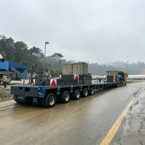 Shiyun Heavy Duty 12 Axle 20 Axle Hydraulic Modular Multi Axle Trailer Compatible with Goldhofer