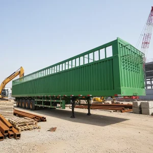 Sidewall Semi-trailers Suitable for 20FT 30FT 40FT Container and General Cargo Transport Truck Trailers