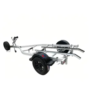 Single Axle 15ft Alloy Boat Trailer with Poly Support Bunks
