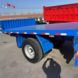Single Axle Utility Trailer 5 10 Ton Light Cargo Trailer for Local Delivery & Small Business