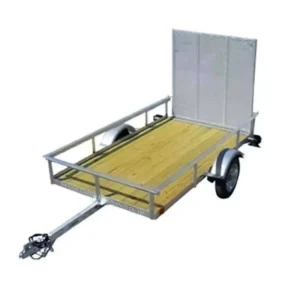 Single Axle Utility Trailer with Straight Drawbar OEM Trailer for General Transport