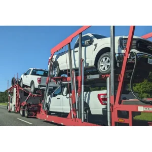 Single Axles Car Trailers Car Carrier Semi Trailer 6 Car Carrier Trailers for Sale