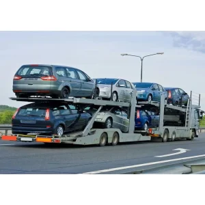 Small Auto Transport Truck Trailer Car Carrier Semi Trailer with 45-100 Tons Payload Capacity for Sale