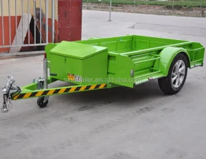 Small Car Camper Offroad Trailer With Toolbox