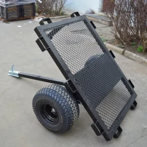 Small Garden Dump Trailer Towed Behind ATV for Motorcycle & ATV Use