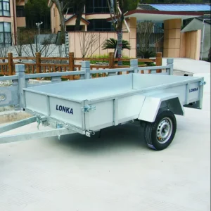 Small Trailer for Use With Cars With Tow Bars