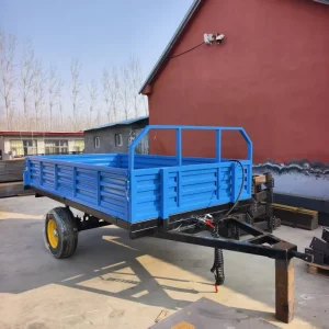 Small Utility 4 Wheel Agricultural Farm Tractor Dump Trailers