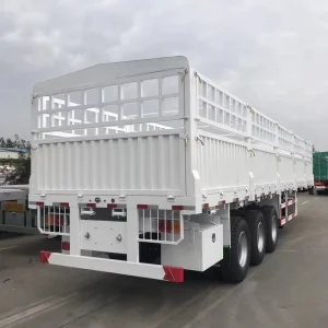 Special Heavy Duty Semi-Trailer for Cattle and Sheep Fodder Transport High Quality Low Price Good Sales 70 Tons Capacity