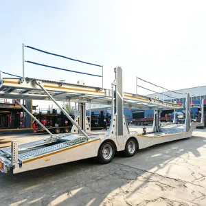 Special Vehicle Transporter Semi Trailer 25000kg 50000kg Payload Heavy Steel Car Transport Semi Trailer