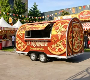 Stainless Steel Mobile Beer Trailer Fast Food Dining Car 3-Year Chassis Warranty Flexible Customization Professional