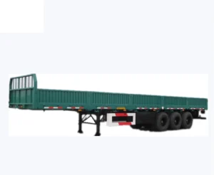 Standard Cargo Semi Trailer Industrial Flatbed Semi Trailer for General Goods Transport