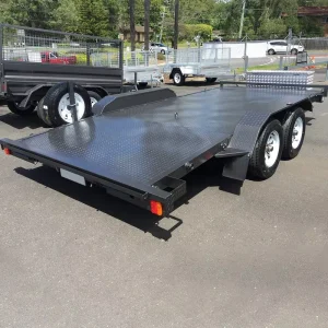 Steel 2000 kg Car Towing Trailer