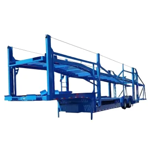 Steel 6 Car Carrier Truck Trailer for SUV Mini and Other Cars Transport Semi Trailer