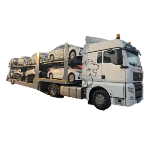 Steel Car Carrier Semi Trailer with 40000 50000kg Payload Capacity for Passenger Cars SUVs and Commercial Auto Logistics