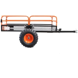 Steel UTV and ATV Utility Trailer Low MOQ Tow Behind ATV Wagon Trailers Car Trailers