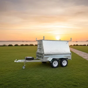 Strong Aluminum Shelf Outdoor Farm Tradesman Trailer