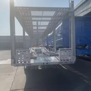 Strong Car Transportation Semi Utility Carrier Trailer Truck Trailers for Efficient Vehicle Transport
