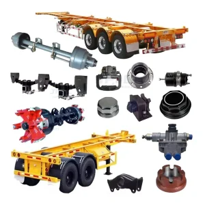 Supply for Heavy Duty Trailer Semi-trailer Transporter Parts Accessories Original BPW Axle Fuwa Axle Spare Parts