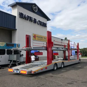 Support Customization Car Trailers Semi Trailer Car Carrier Used to Transport Small Vehicles