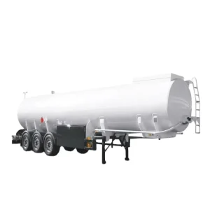 Tanker Semi Trailer 40000 42000 45000 Liters Fuel Trailer for Liquid Diesel Gasoline Carbon Steel