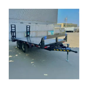 The Fine Quality 2 Axles Light Duty Dolly Lowbed Lowboy Drawbar Mini Full Trailer