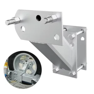 Thickened Electroplating Trailer Spare Tire Rack Vehicle Accessories Car Wheel Parts Lock Vehicle Tire Covers