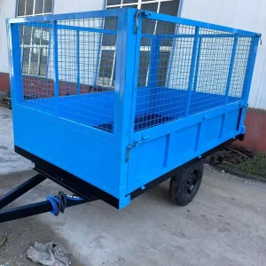 Thickened Steel Frame Agricultural Trailer Orchard Transportation Agricultural Trailer Agricultural Trailer