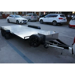 Three Horses Car Trailer Dump Utility Trailer 5×8 ft 6×8 Steel Hydraulic Lift 700kg 2tons