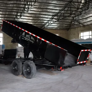 Three Horses Electric Brake Farm Trailer 2500 KG Loading Capacity