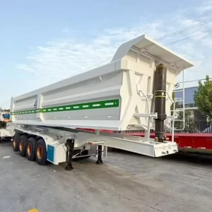 Tipper Semi Truck Low Bed 5×8 Dump 4 Axles UType 50tons 40T Used Tipper Trucks Truck Tipper Trailer