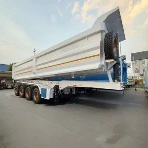 Tipper Semi Truck Low Bed 5×8 Dump 4 Axles UType 50tons 40T Used Tipper Trucks Truck Tipper Trailer