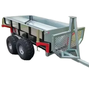 Tow Behind Tractor Transportation ATV Trailer Cart Garden Bike Trailer Motorcycle ATV Trailers