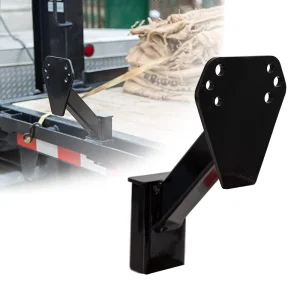 Tow Hitch Spare Tire Carrier Steel Trailer Spare Tire Carrier Rack Trailer Parts Spare Tire Carrier
