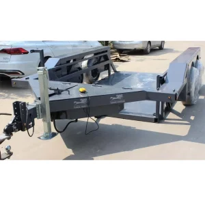 Tow Trailer for Excavator Motorcycle & ATV Trailers Airbag Shock Absorption Plant Trailer Steel 700kg 3tons Payload