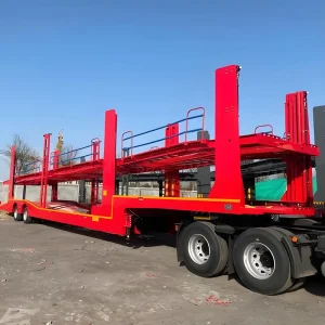 Tow Truck for Transporting Semi-trailers 3-axle Small Transport Vehicle Carrier Trailer for Sale