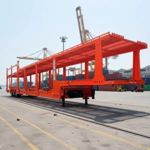Tow10 Car Hauler Carrier Semi Trailer 8 Cars Heavy Duty Transport Car Semi Trailer Car Cargo Carrier