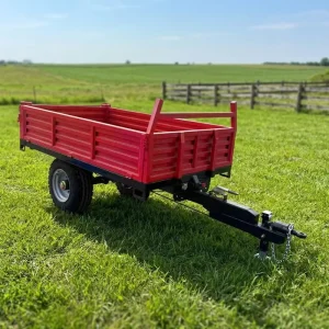 Tractor Agricultural Transport Trailer 1500 kg Load Capacity Maximum Speed 20 km h