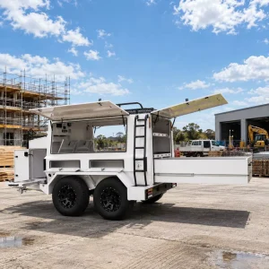 Tradesman Utility Trailer Custom Mobile Workshop for New Zealand Builders and Contractors