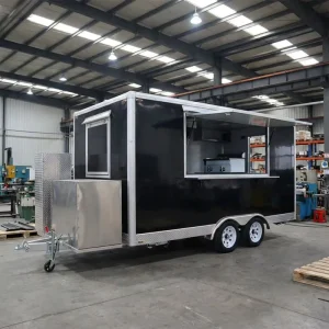 Traditional Dim Sum and Dumpling Food Trailer with Large Steamers for Authentic Asian Food Festivals