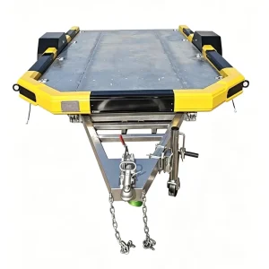Trailer 2 Wheels Heavy Duty Cargo Trailer for Farm Garden Construction Equipment Transportation