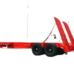 Trailer 24 Ton Semi Trailer With Spare Parts