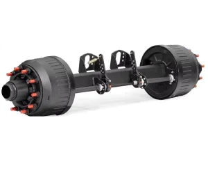 Trailer Accessaries German Style Axle 13T American Semi Trailer Axle127mm Round Square Heavy Duty Truck Axles