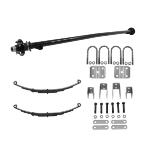 Trailer Axle Spare Parts 3500 Lb Axle for Motorboat Yacht Trailer