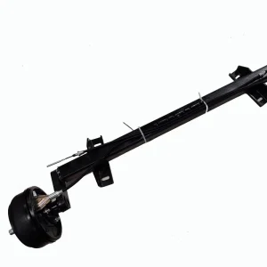 Trailer Axle With Electric Brake Parking Lever Trailer Spare Parts for Camper Trailer