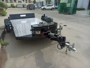 Trailer Constructed with Robust Durability Featuring an Anti Rust Paint Finish Fully Hydraulic Lifting Customized