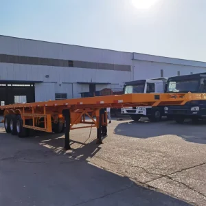 Trailer Factory Heavy Duty 3 Axles 2 Axles 40 Ton 50ton 40ft Lowboy Trailer Semi Truck Trailer